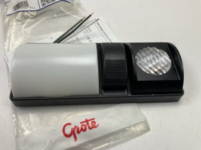 Grote 61301 Dome Lamp, Universal Eurostyle Map Light Overhead Reading Lamp