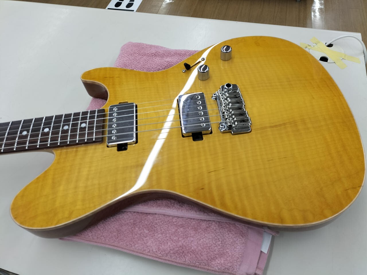 ギター Sugi DH496C EU-FM/AT/MAHO BMB (DS496) Sugi Custom Order DS496C BM-EX HM F-Maho Whistling Thrush