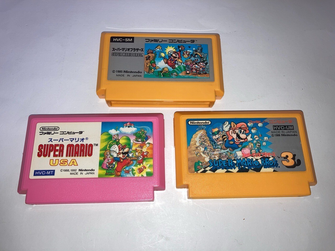 Super Mario Bros USA+3+1 Greatest Titles Lot Nintendo