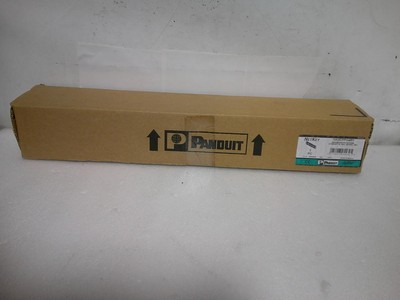 *New* Panduit NetKey Punchdown Patch Panel Cat 5E, Flat 48-Port 2RU NK5EPPG48Y