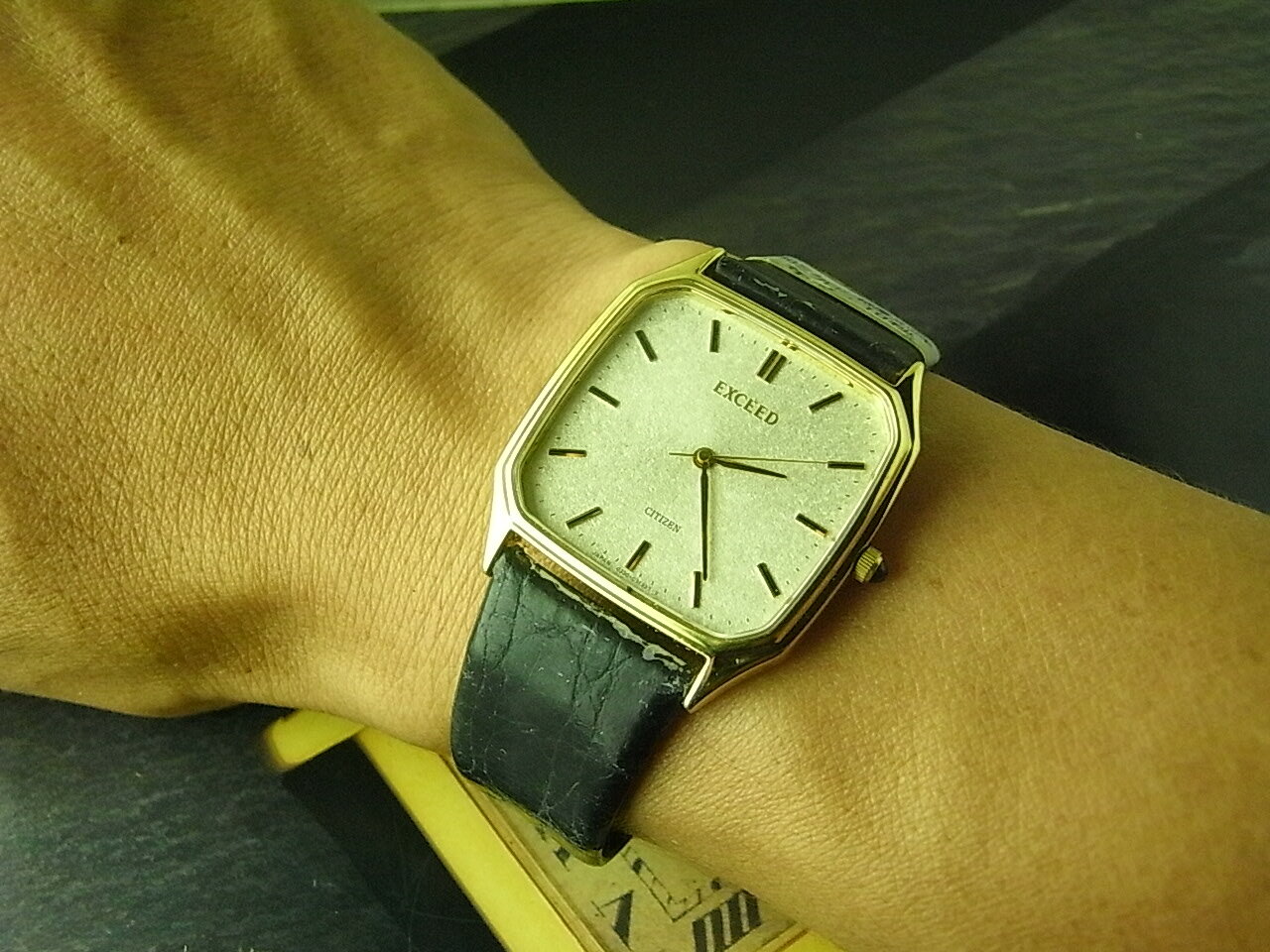 OLD UNUSED RARE CITIZEN EXCEED JAPAN 0330 C31010Y QUARTZ OLD UNUSED RARE CITIZEN EXCEED JAPAN 0330 C31010Y QUARTZ