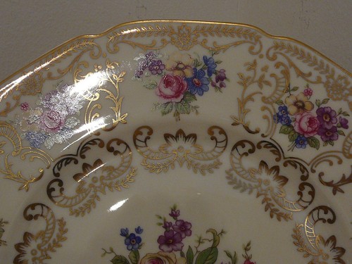 S20 VINTAGE HEINRICH H&C SELB BAVARIA FINE CHINA PORCELAIN DINNER PLATES (12)