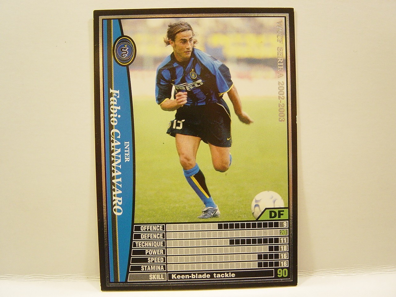 ウェア ITALIA #4 CANNAVARO Panini WCCF 2004-05 Fabio Cannavaro 1973 Italy No.28
