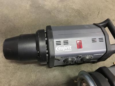 FOR PARTS OR REPAIR / LOT OF 2 X BOWENS ESPRIT GEMINI GM500 MONOLIGHT BW-3913