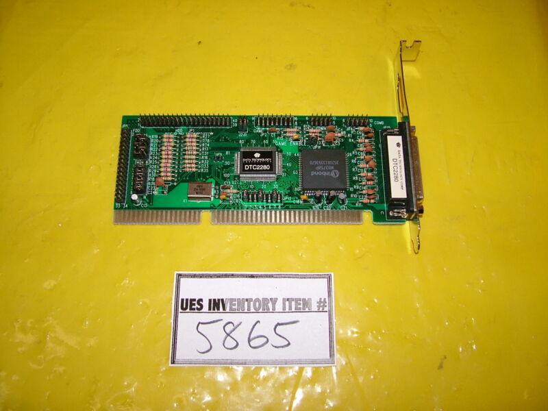 Gasonics Dtc2280 95-0289 Data Technology 16-bit Isa Ide Control Card Pcb Used