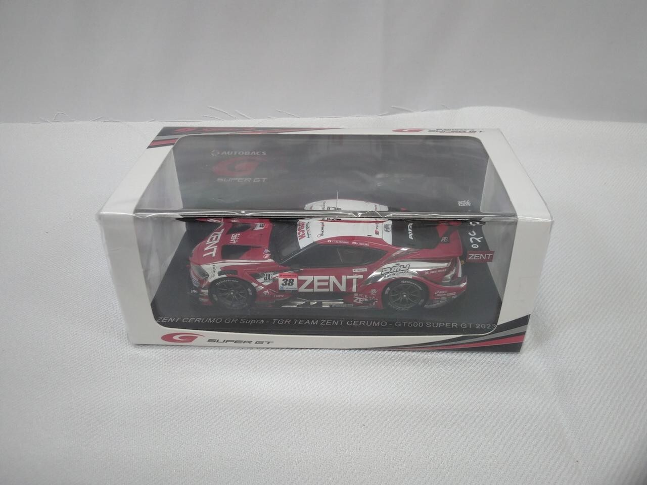 spark】ZENT CERUMO GR Supra 2023 Spark 1/43 Zent Cerumo Gr