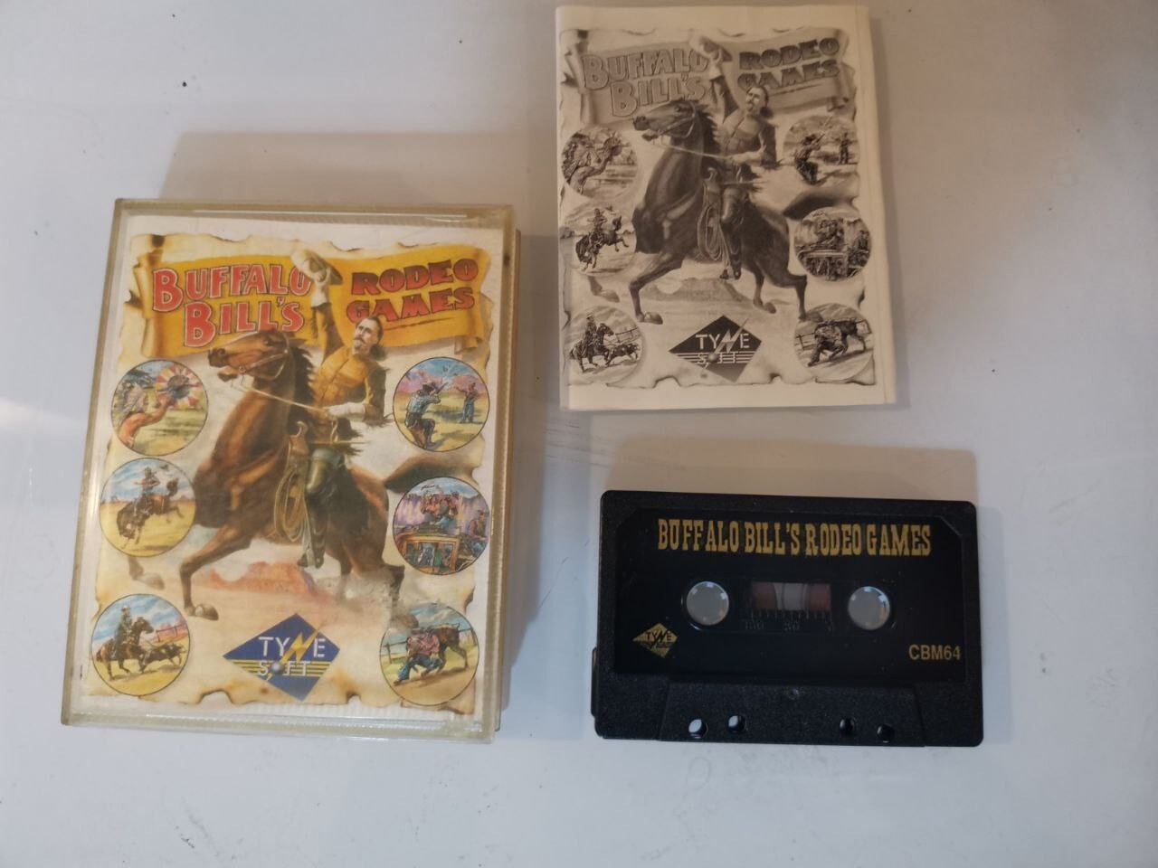 家庭用ゲームソフト BUFFALO BILL&#39;S RODEO GAMES [COMMODORE64] Buffalo Bill's Wild West Show - Commodore 64 Game - Download