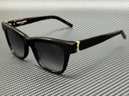 SAINT LAURENT SL M106 002 Black Grey Gradient Women's 52 mm