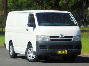 2006 Toyota HiAce KDH200R LWB White 5 Speed Manual Van Lansvale Liverpool Area Preview
