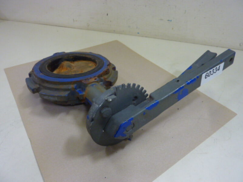 GRINNELL 4" Butterfly Valve WC-8101-3-4IN Used #60334
