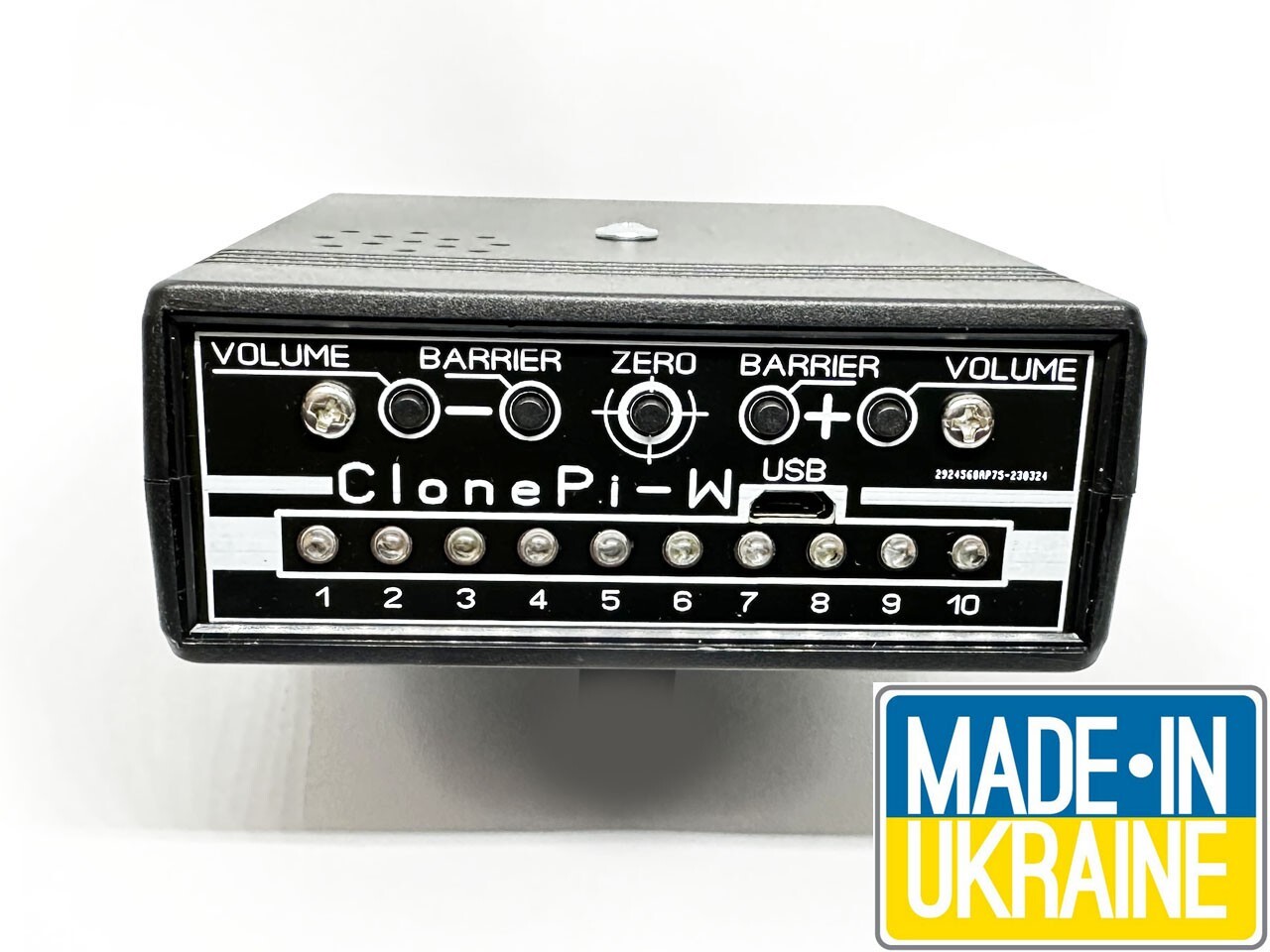 Metal detector control box Clone PI-W. Pulse metal detector