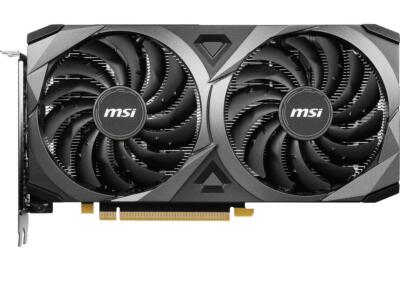 MSI Ventus GeForce RTX 3060 12GB OC GDDR6 PCIe 4.0 Video Graphics Card GPU