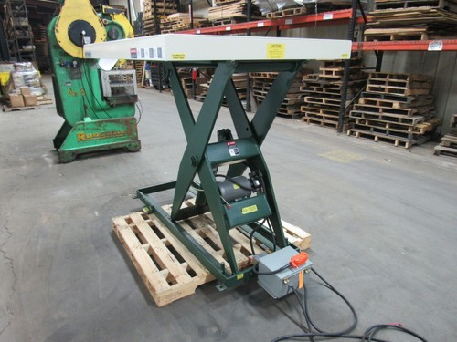 Southworth 2000LB Hydraulic Scissor Lift Table 66