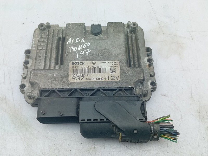 0281012882 BoÃ®Tier Moteur Uce Pour Alfa Romeo 147 (937 ) 1.9 Jtd 9374d34a3adm