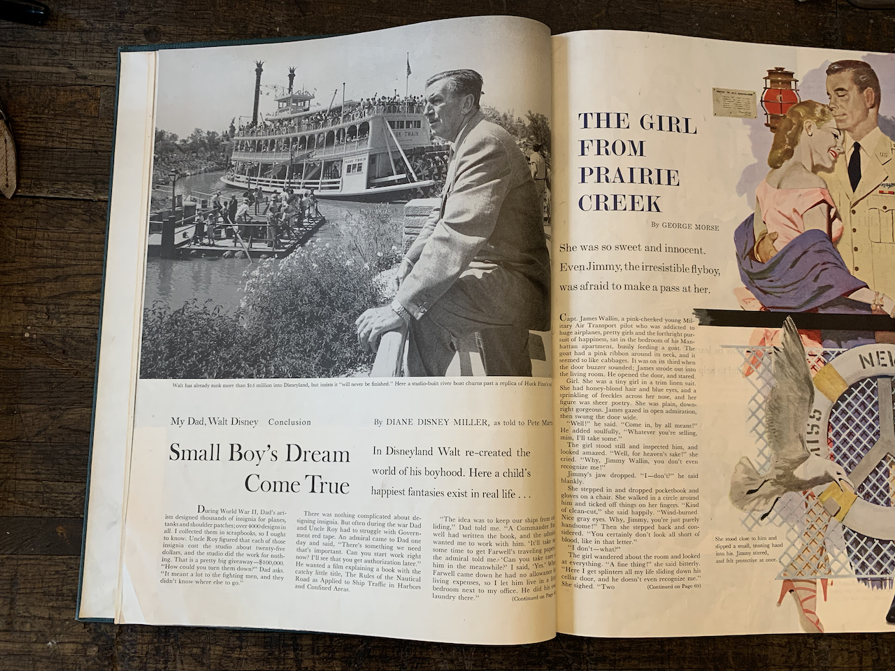 Walt Disney's Carolwood Pacific Railroad Lilly Belle Train Saturday Evening Post