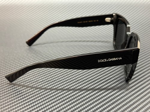 Pre-owned Dolce & Gabbana Dg4471 501 87 Black Grey Women's 52 Mm Sunglasses In Gray