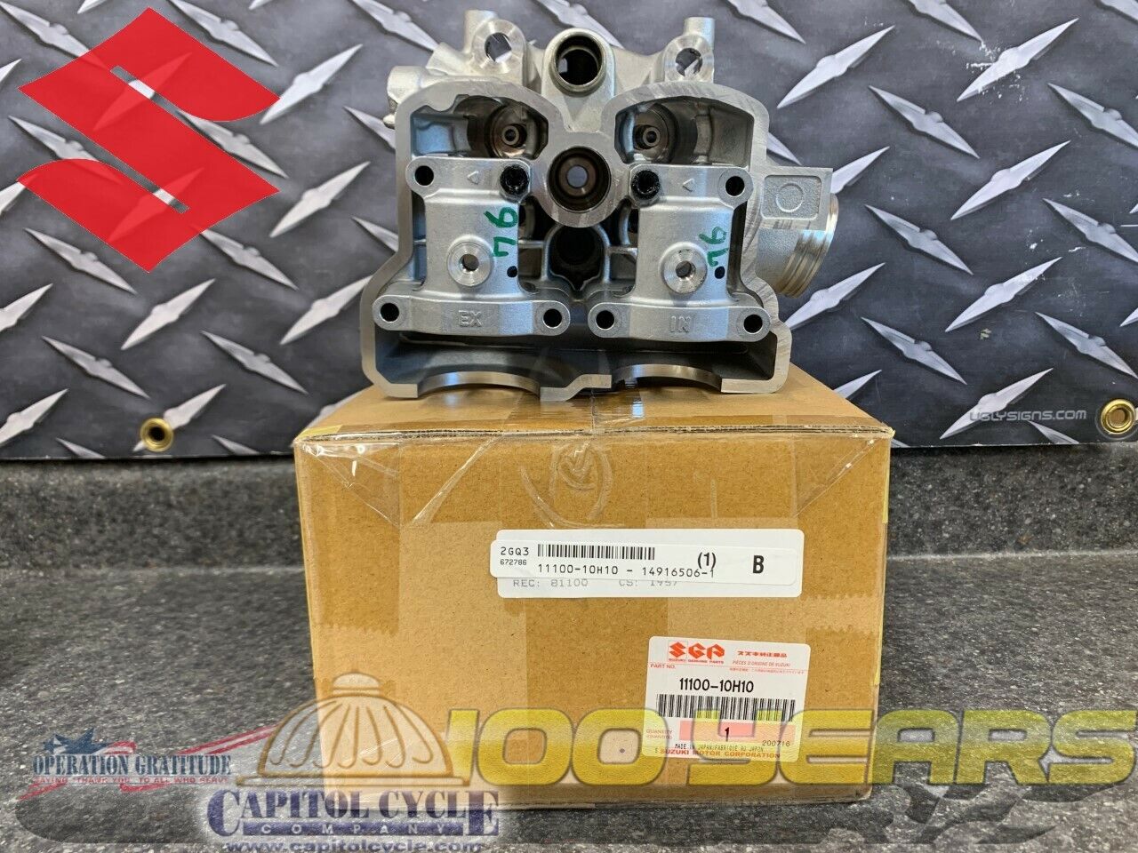 11100-10H10 NEW OEM SUZUKI CYLINDER HEAD 08-09 RMZ250 | eBay 11100-10H10 NEW OEM SUZUKI CYLINDER HEAD 08-09 RMZ250 | eBay