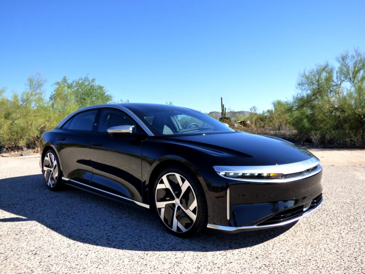 2022 Lucid Air Dream Edition Performance 1539 Miles Black Electric