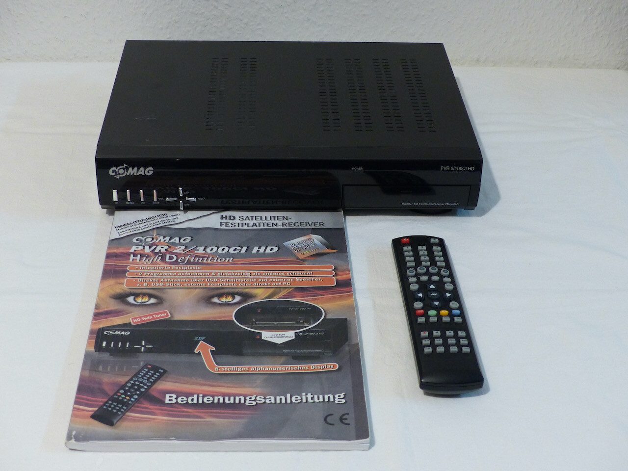 Comag Pvr 2 100ci Hd Festplatten Sat Receiver