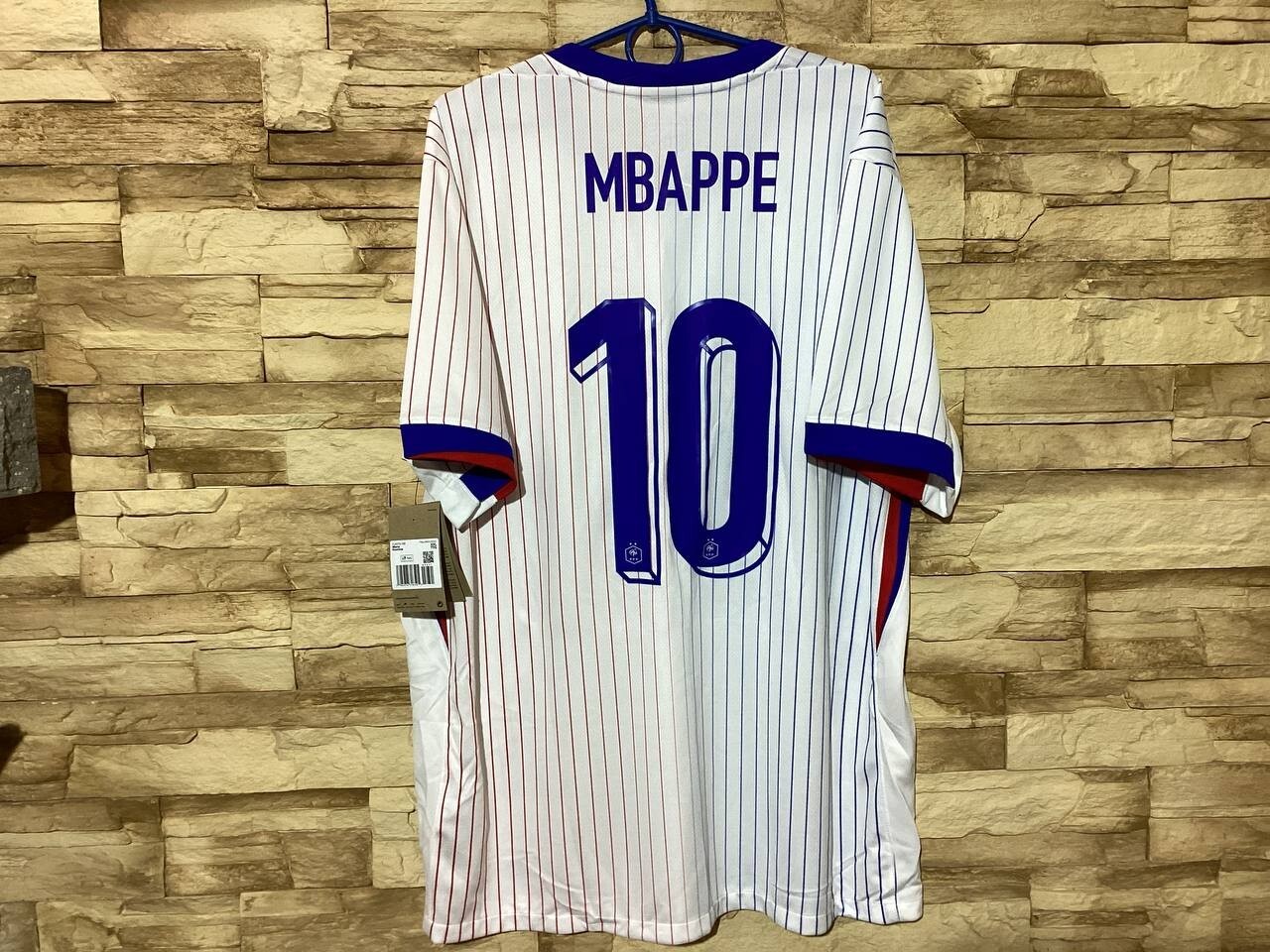 Nike フランス代表 MBAPPE 10 シャツ Lサイズ Kylian Mbappe #10 France Men Nike Soccer Jersey Blue 2018