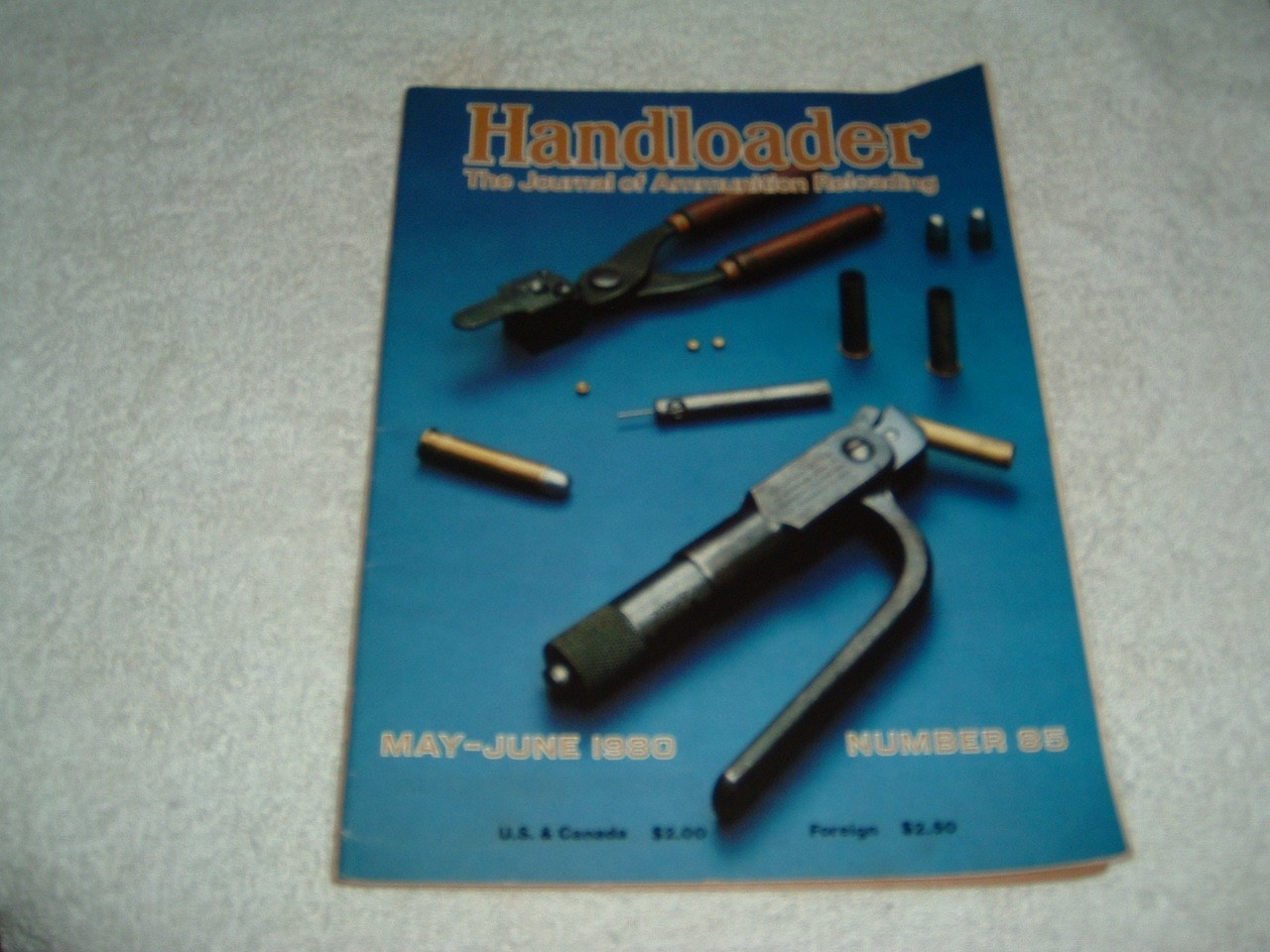 Vintage Handloader  1980  #s 83,& #84, #85, #86, #87, &  #88, like new condition