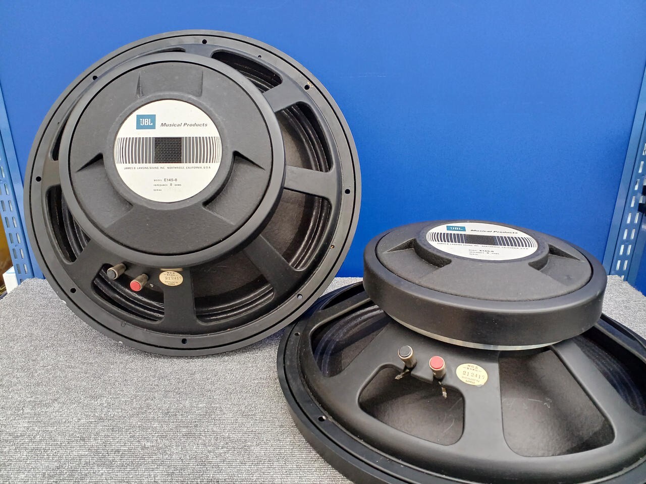JBLウーファーE145-8 美品 JBL E145-8 Woofer Unit 8 Ohm Used Working Professional Audio