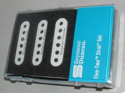 Seymour Duncan SSL52-1 Five Two for Strat Pickup Set WHITE  New with Warranty