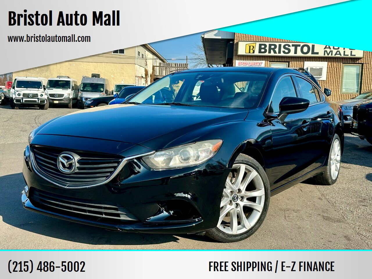 2014 Mazda MAZDA6 i Touring 4dr Sedan 6A 90746 Miles FINANCING AVAILABLE!!!