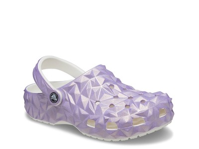 Женские сабо Crocs Классические переливающиеся геометрические сабо