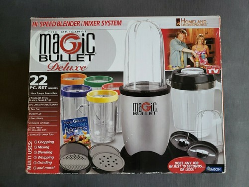 Magic Bullet Deluxe 21点セット 楽天市場】マジックブレットデラックス ☆1台7役豪華21点セット