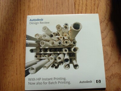 HP Autodesk Design Review instant batch printing management software Q6687-61001