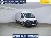 2022 Vauxhall Movano 2.2 Turbo D 140ps H2 Van Prime PANEL VAN DIESEL Manual