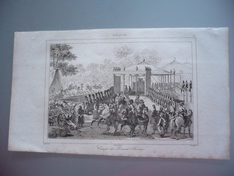 Turquie 1840 Camp De Daud Pacha
