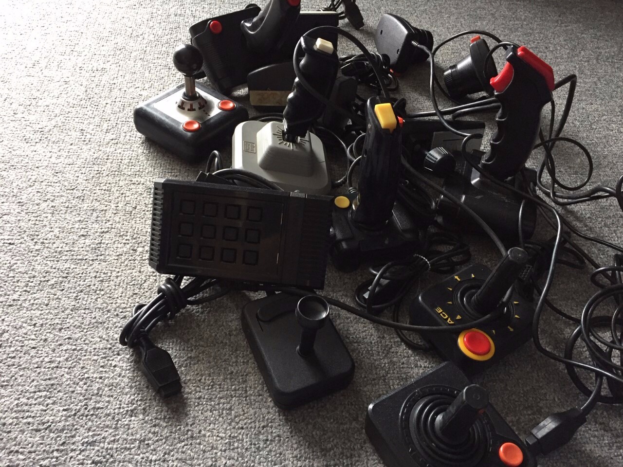 Lot of untested consoles and controllers for parts or repair