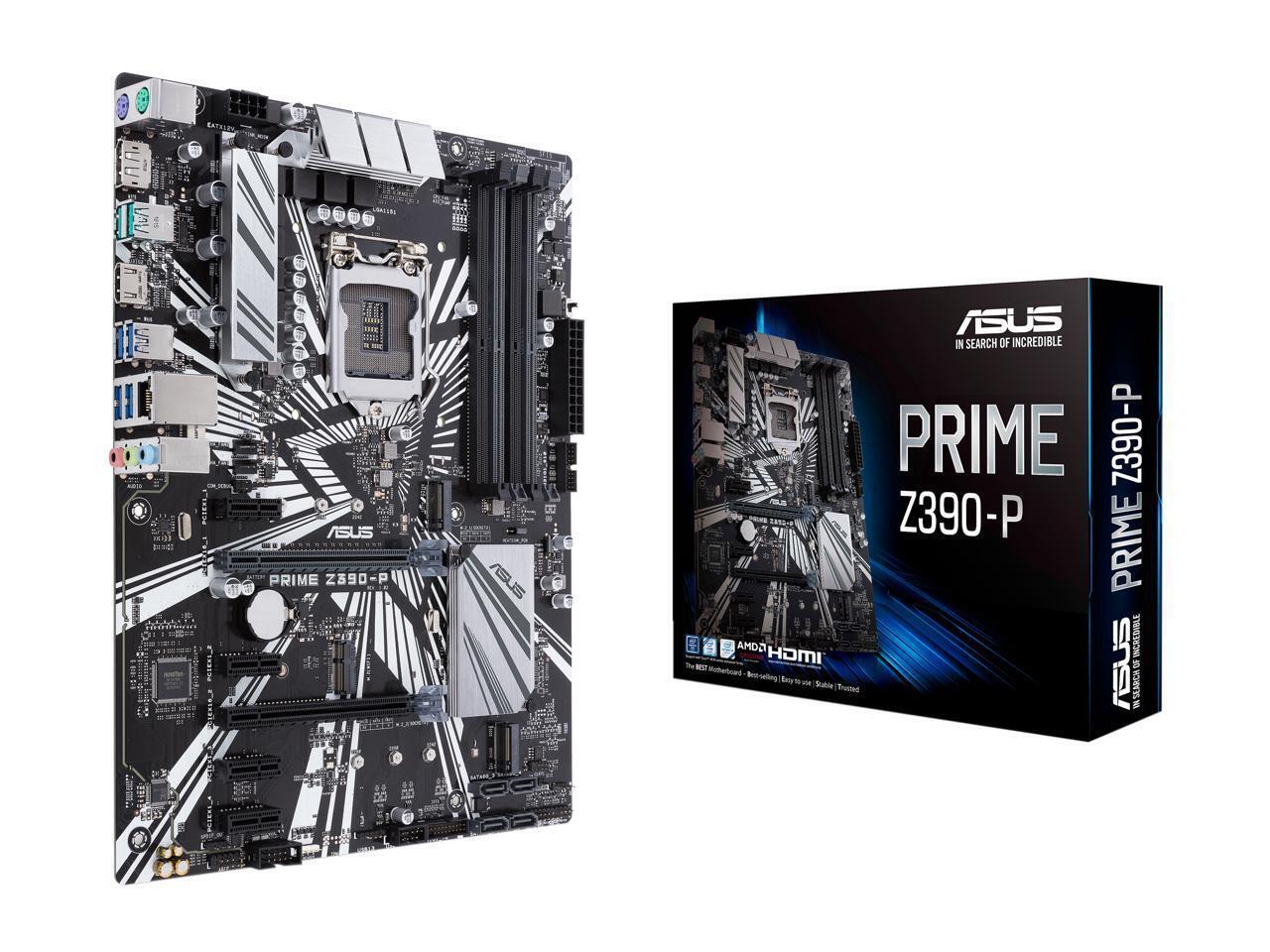 ASUS Prime Z390-P LGA 1151 300 Series Intel 8th and 9th Gen ASUS Prime Z390-P LGA 1151 300 Series Intel 8th and 9th Gen