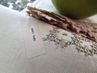 Set 15 Unused Pure Linen 18