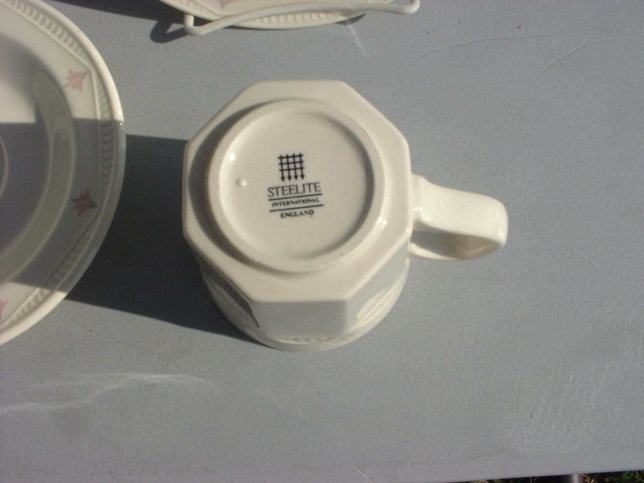 Steelite International 20pc Dinnerware Set(tall cups)-Monte Carlo Pattern