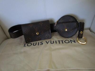 限定品◆関税無【LOUIS VUITTON】ベルト デイリー multi pocket 100% AUTHENTIC LOUIS VUITTON DAILY MULTI POCKET BELT SIZE 28