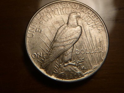 1925 P Peace Dollar Choice AU...SKU 15584