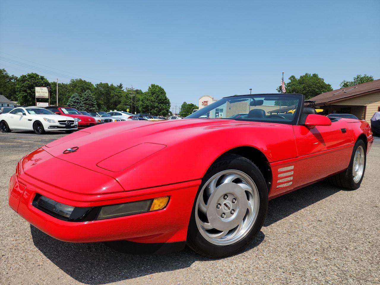 1994 CHEVROLET CORVETTE, TORCH RED with 78392 Miles available now!