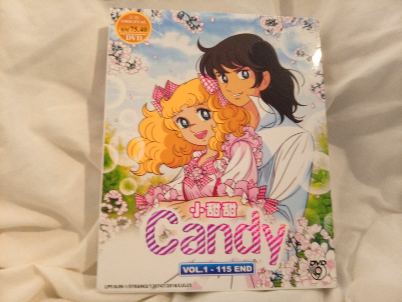 DVD Candy Candy Vol 1-115 END English Subtitle All Region DVD Candy Candy Vol 1-115 END English Subtitle All Region