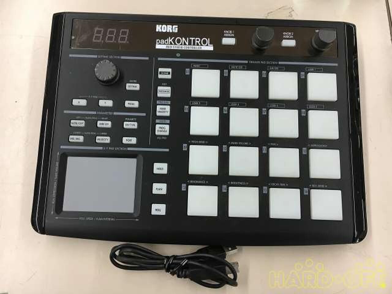 DTM・DAW Korg KPC-1 padKontrol 16-Pad Midi Studio Open Box KORG padKONTROL USB MIDI Controller | Guitar Center