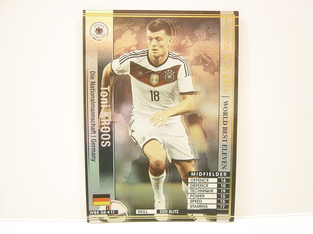 15-16シーズン トニ・クロース ◇WCCF 15-16 トニ・クロース Toni Kroos Real Madrid Germany