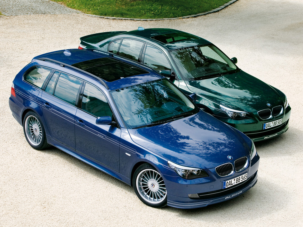 BMW E60-61 ALPINA Style Deco Zierstreifen Seitenstreifen