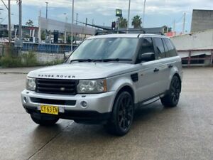 2005 Land Rover Range Rover Sport L320 06MY V8 Silver 6 Speed Sports Automatic Wagon Lansvale Liverpool Area Preview
