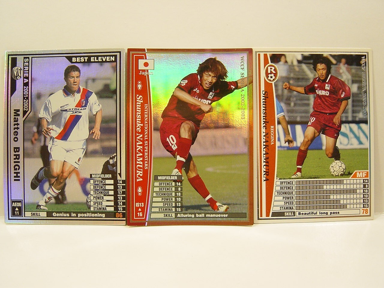 Panini WCCF 2005-06 WFW Adriano Brighi Nakamura | eBay