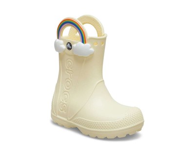 Сапоги для девочек Crocs Handle It Rainbow Boot