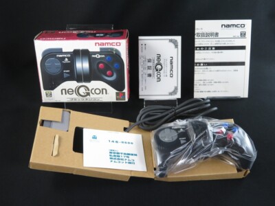 NOT USED SONY Play Station neGcon Black Controller PS1 NPC-104 from Japan 2