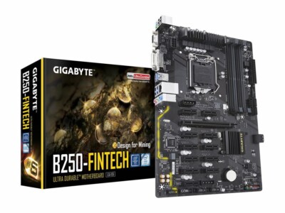 GIGABYTE GA-B250-FinTech (Rev 1.0) LGA 1151 Intel ATX Motherboard