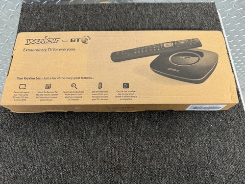 BT DB-T2000 Freeview HD Digital TV Set Top Box Receiver with Remote Boxed